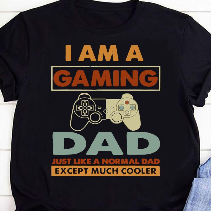 Gaming Dad Funny Father's Day Matching Gamer t-shirt shirt