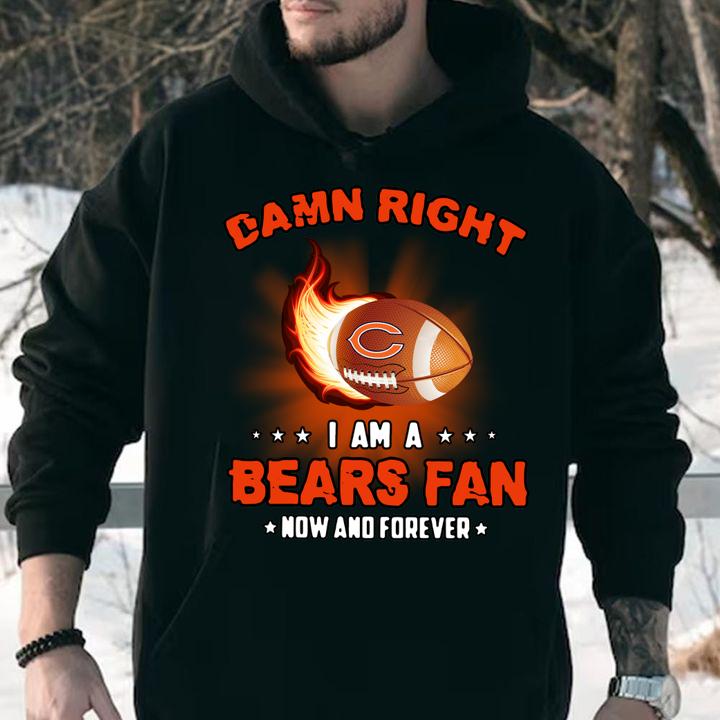Original Damn Right I Am A Bears Rugby Fan Now And Forever t-shirt hoodie