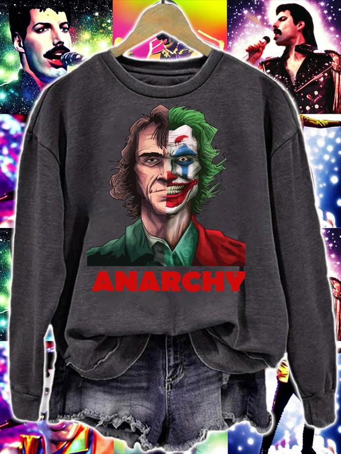 Awesome Joker Joaquin Phoenix Anarchy t-shirt sweatshirt