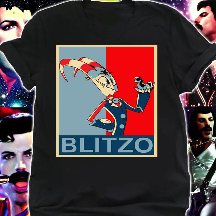 Helluva Boss Anime Blitzo Character t-shirt shirt