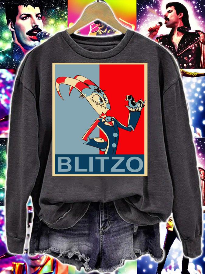 Helluva Boss Anime Blitzo Character t-shirt sweatshirt