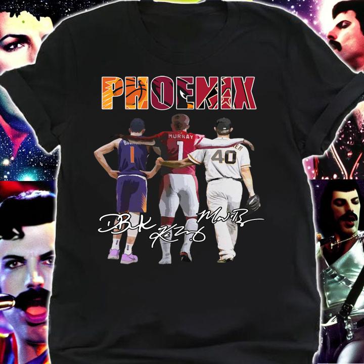 Phoenix Sports Teams Phoenix Suns Arizona Cardinals Arizona Diamondbacks Signatures t-shirt shirt