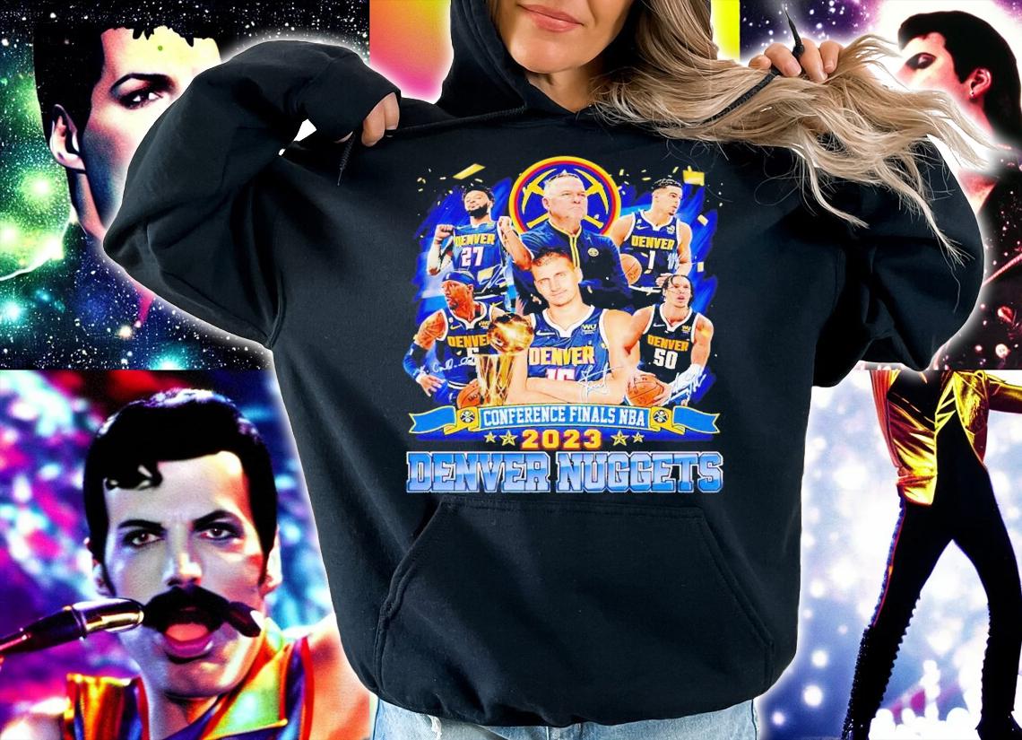 Denver Nuggets conference finals NBA 2023 signature t-shirt hoodie