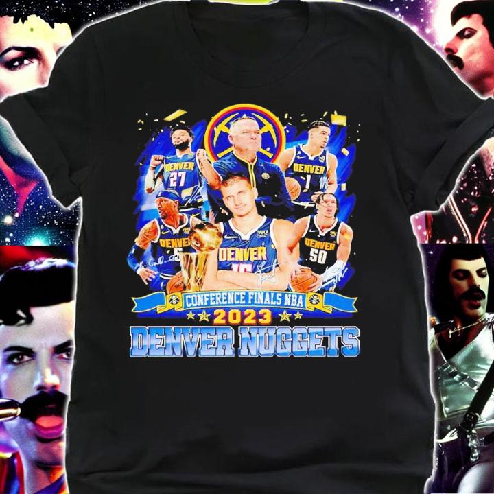 Denver Nuggets conference finals NBA 2023 signature t-shirt shirt