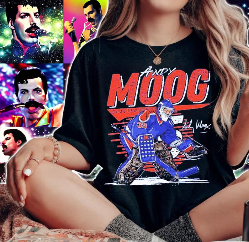 Andy Moog Edmonton Comet Hockey Signature Shirt t-shirt woman shirt