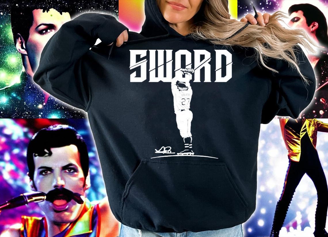 Bauer Outage Sword Trevor Bauer Shirt t-shirt hoodie