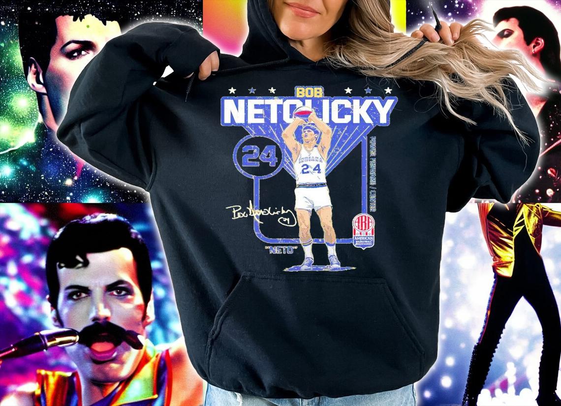 Bob Netolicky Action ABA Player shirt t-shirt hoodie