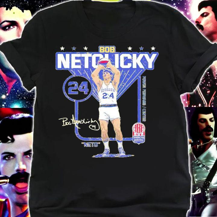 Bob Netolicky Action ABA Player shirt t-shirt shirt