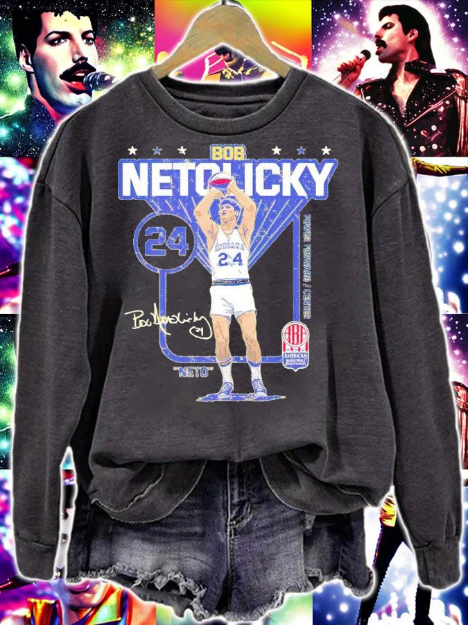 Bob Netolicky Action ABA Player shirt t-shirt sweatshirt