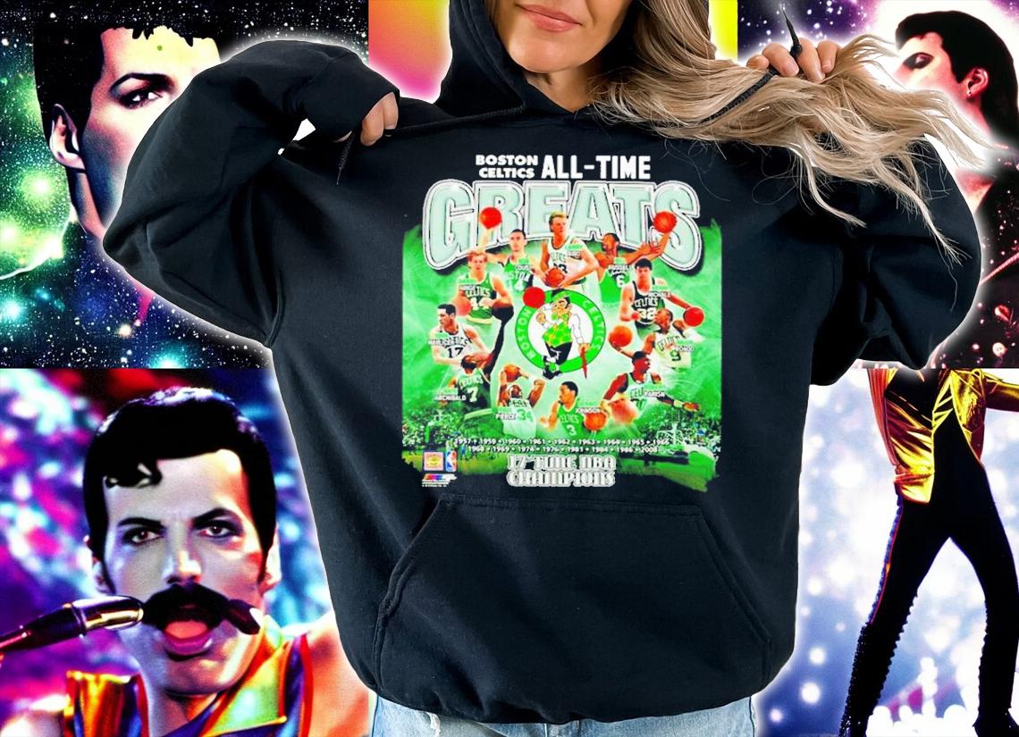 Boston Celtics All-time greats 17-time NBA Champions Shirt t-shirt hoodie