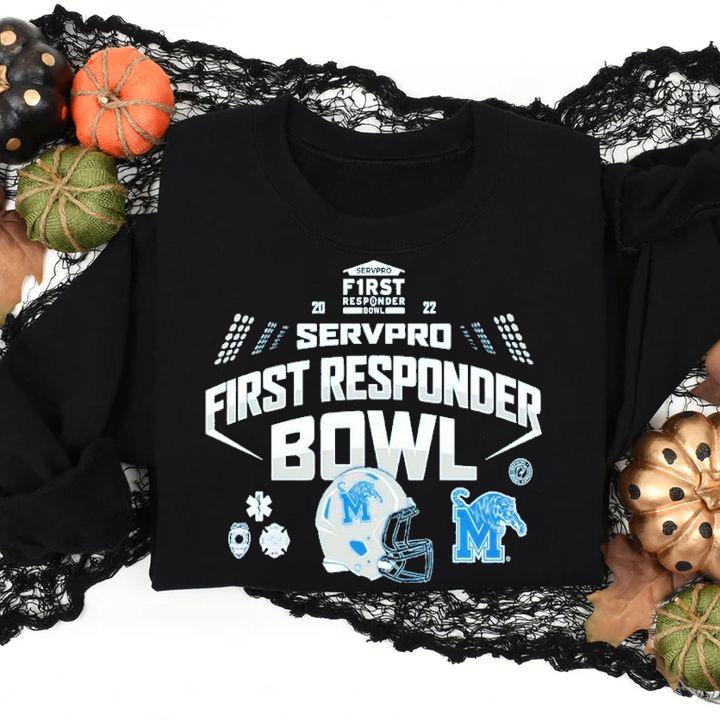 2022 Servpro First Responder Bowl Memphis Tigers shirt t-shirt sweatshirt