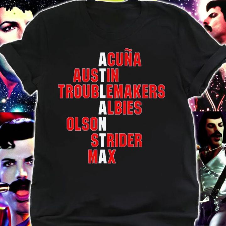 Atlanta Names players shirt t-shirt shirt