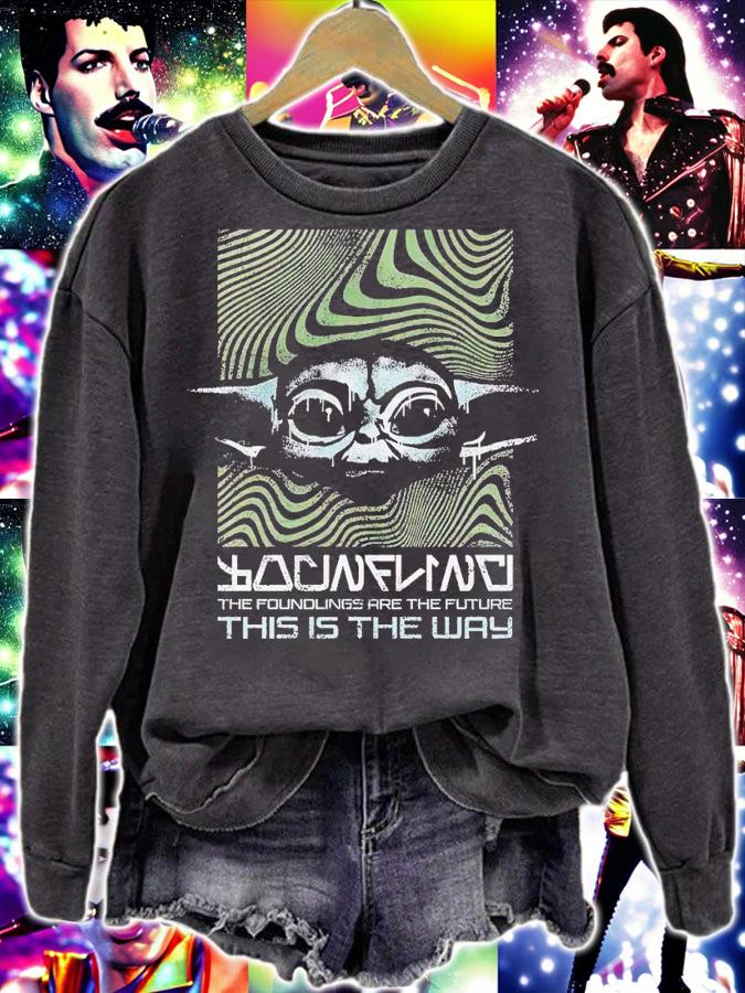 Baby Yoda Foundling the foundlings are the future this is the way shirt t-shirt sweatshirt
