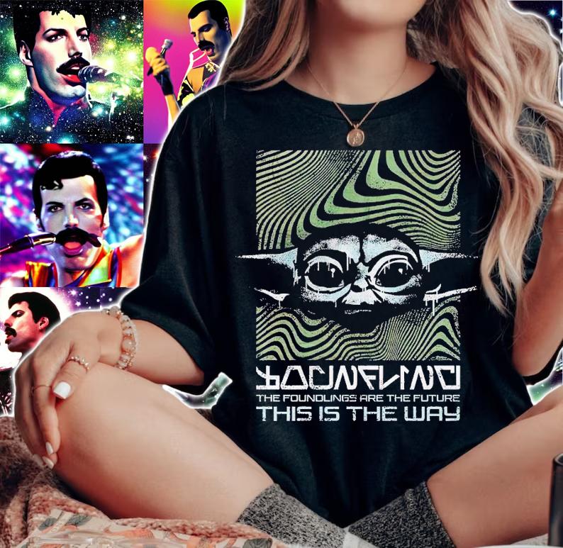Baby Yoda Foundling the foundlings are the future this is the way shirt t-shirt woman shirt