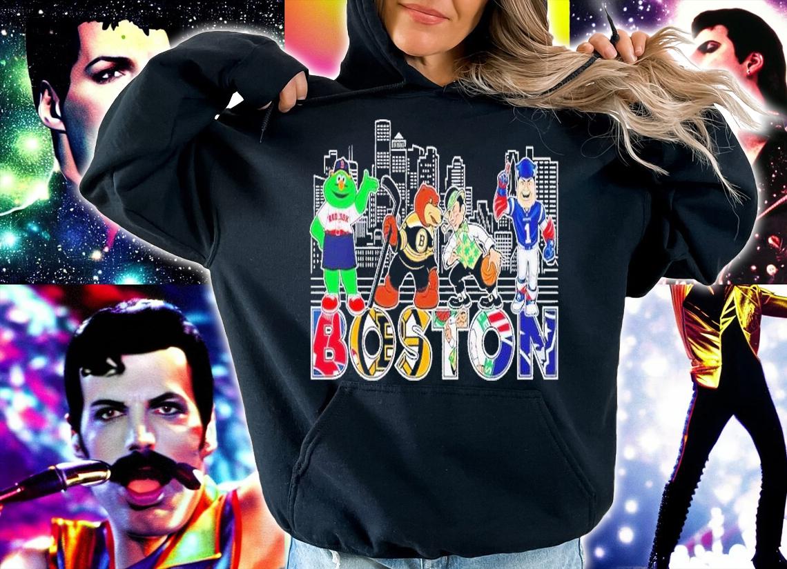 Boston sport mascots shirt t-shirt hoodie