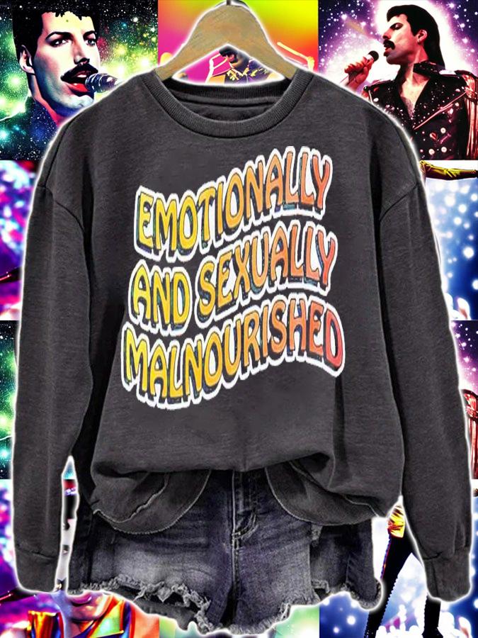 Emotionally and sexually malnourished shirt t-shirt sweatshirt
