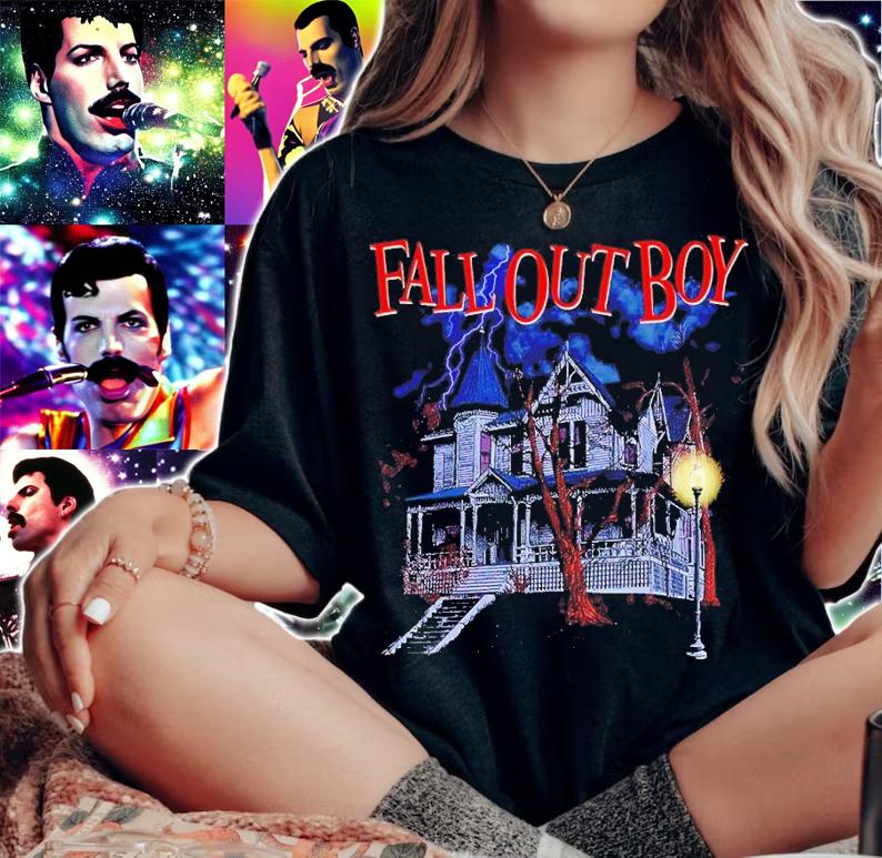 Fall Out Boy Halloween shirt t-shirt woman shirt