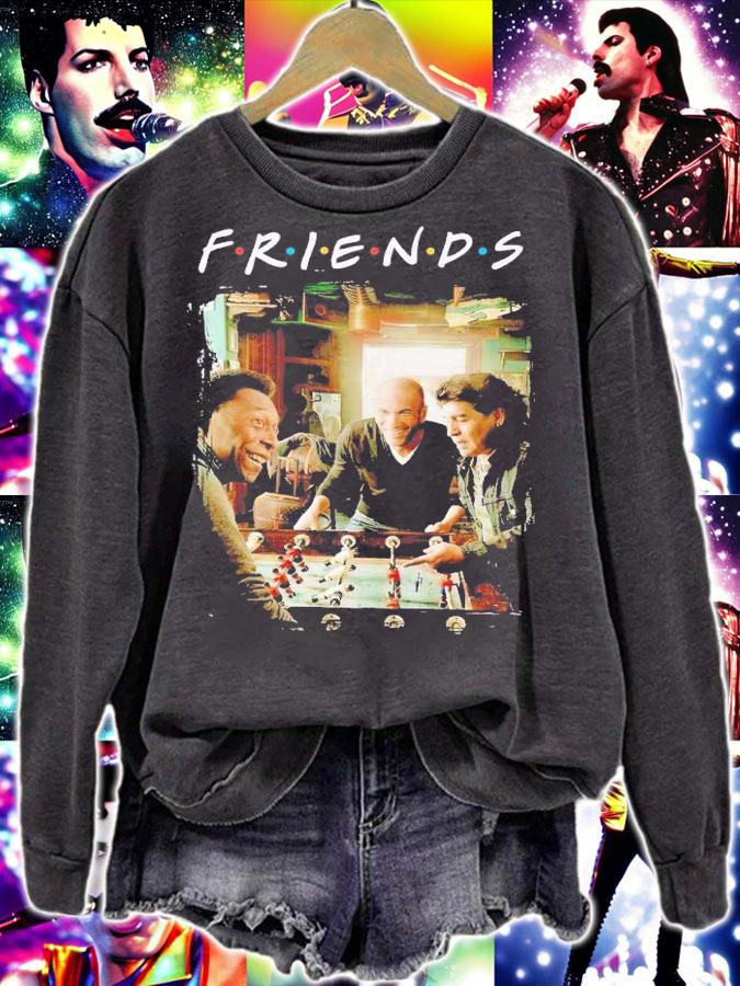 Friends Pel Zindine Zidane and Diego Maradona shirt t-shirt sweatshirt