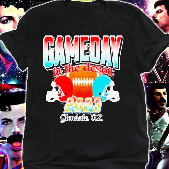 Game day in the desert Kansas City Chiefs Vs Philadelphia Eagles Super Bowl 2023 shirt t-shirt shirt