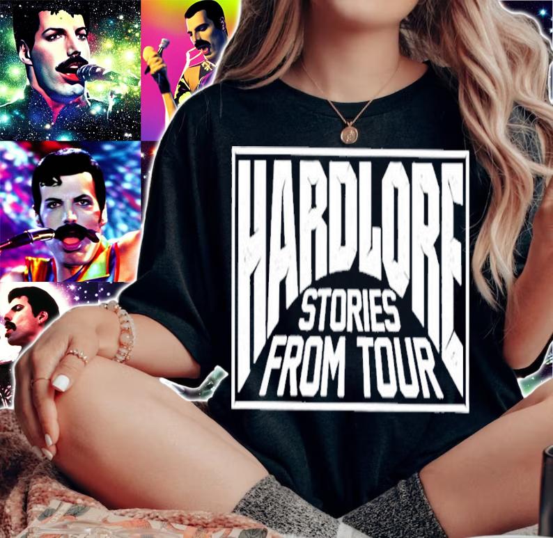 Hardlore Stories From Tour Friend Of The Show Shirt t-shirt woman shirt