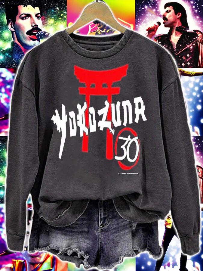 Heather Charcoal Yokozuna 30 Years Shirt t-shirt sweatshirt
