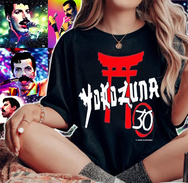 Heather Charcoal Yokozuna 30 Years Shirt t-shirt woman shirt
