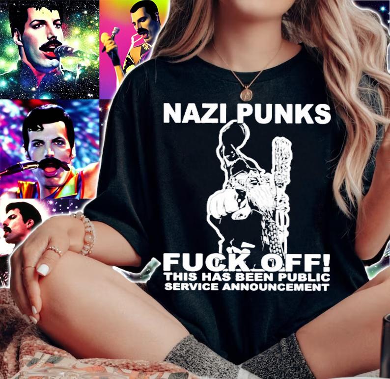 Hot Nazi Punks Fuck Off This Has Been Public Service Announcement Shirt t-shirt woman shirt