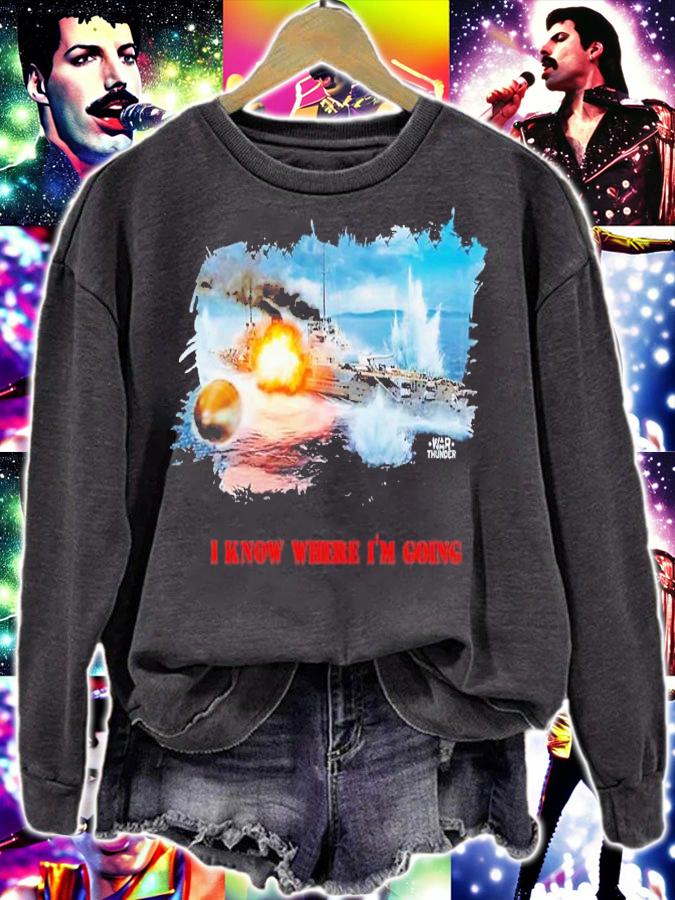I know where I'm going von der tann shirt t-shirt sweatshirt