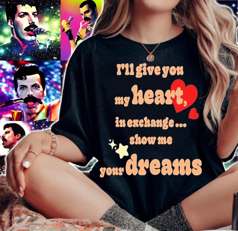 I'll Give You My Heart In Exchange Show Me Your Dreams Shirt t-shirt woman shirt