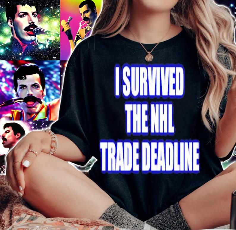 I survived the NHL trade deadline shirt t-shirt woman shirt