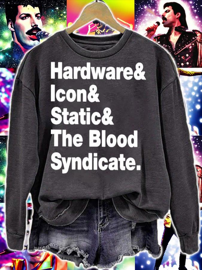 Hardware Icon Static And The Blood Syndicate Shirt t-shirt sweatshirt