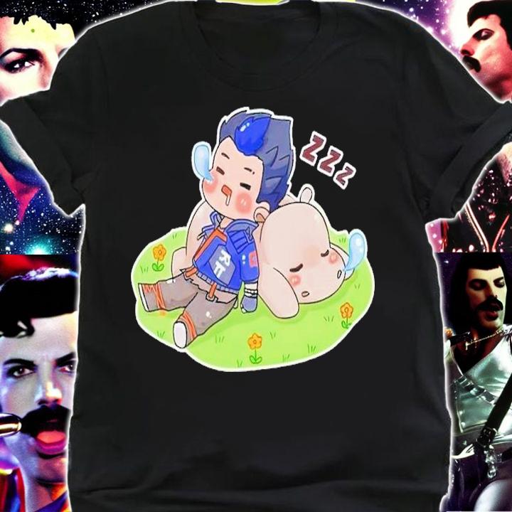 Hippo sleepy mousepad shirt t-shirt shirt