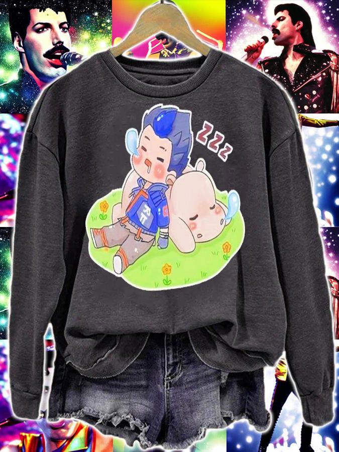 Hippo sleepy mousepad shirt t-shirt sweatshirt