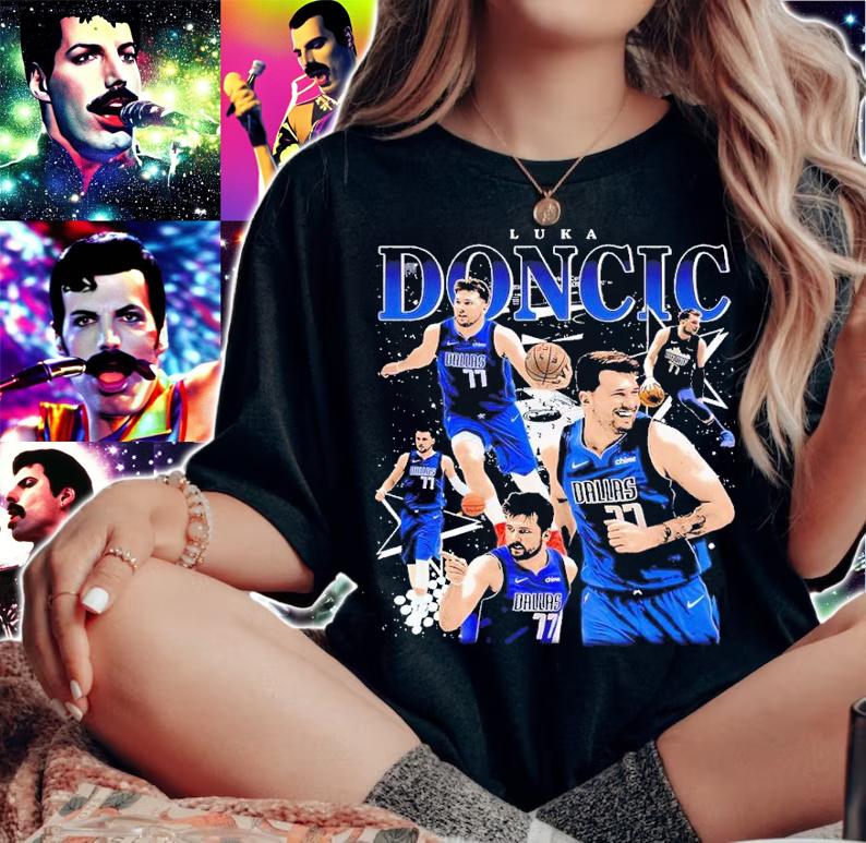 Luka Doncic Dallas Mavericks vintage shirt t-shirt woman shirt
