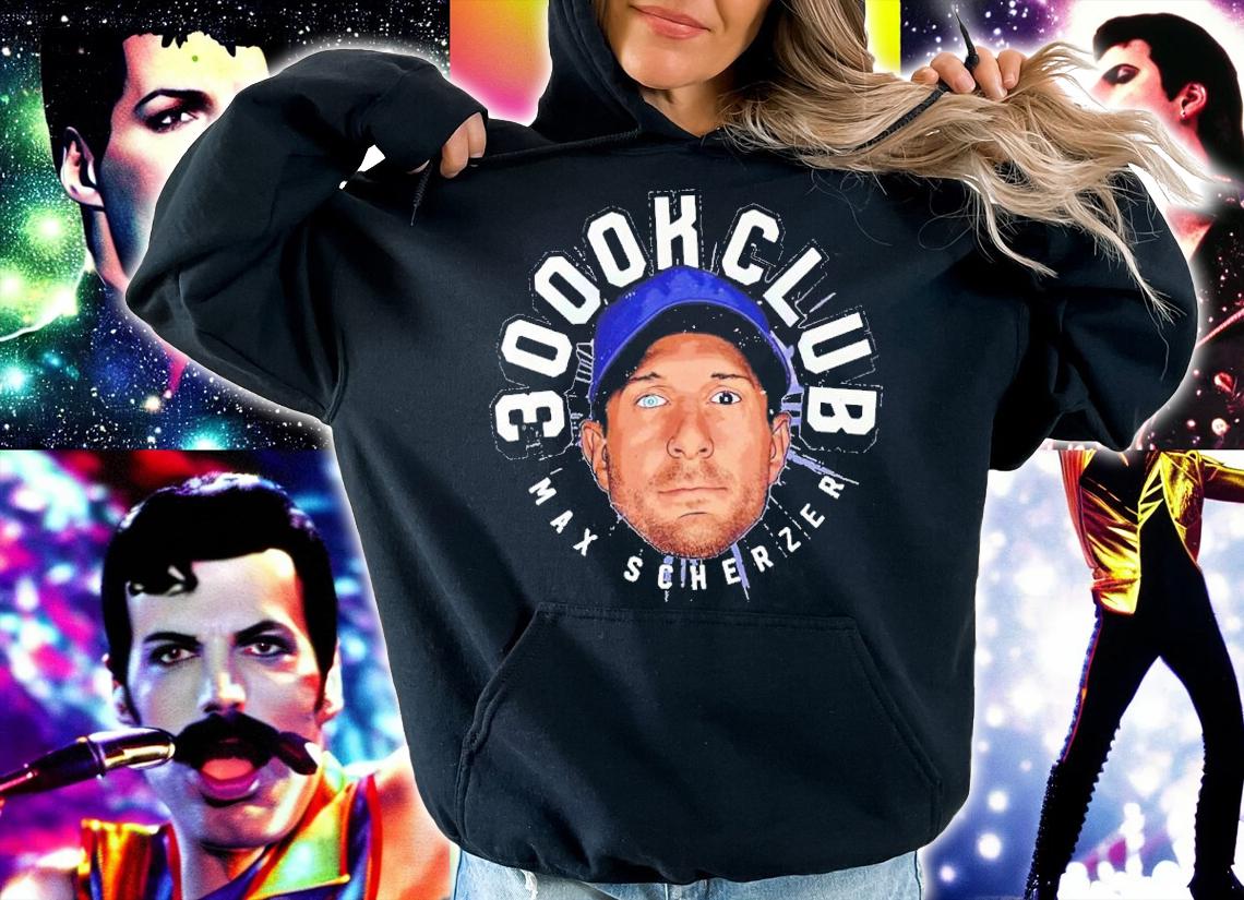Max Scherzer 3000 Strikeouts Club Shirt t-shirt hoodie
