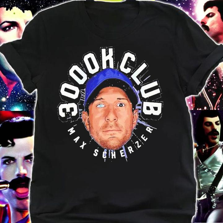 Max Scherzer 3000 Strikeouts Club Shirt t-shirt shirt