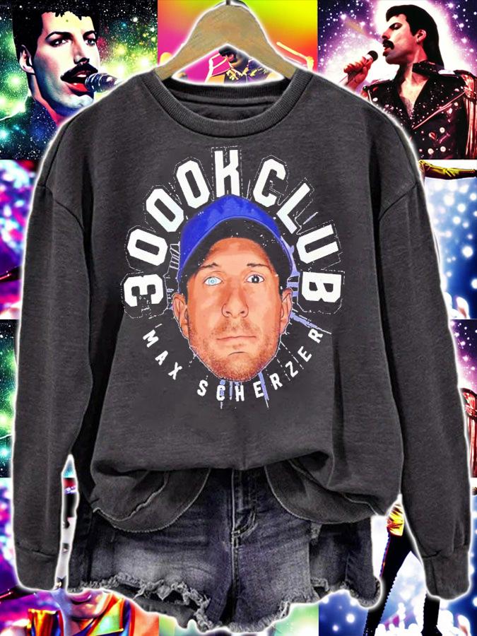 Max Scherzer 3000 Strikeouts Club Shirt t-shirt sweatshirt