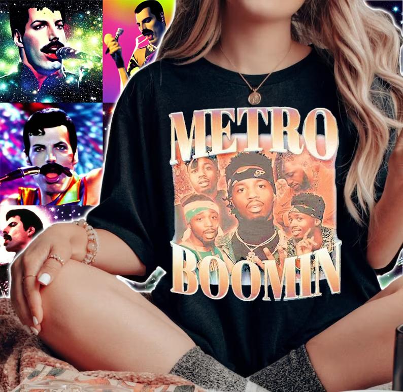 Metro Boomin Vintage Bootleg Shirt t-shirt woman shirt
