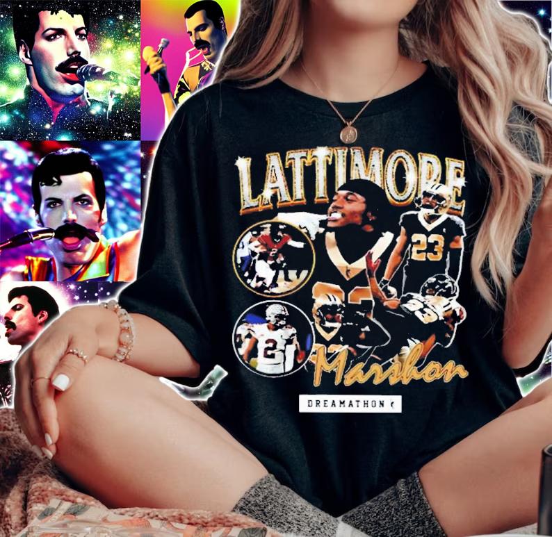 New Orleans Saints Lattimore Marshon Shirt t-shirt woman shirt