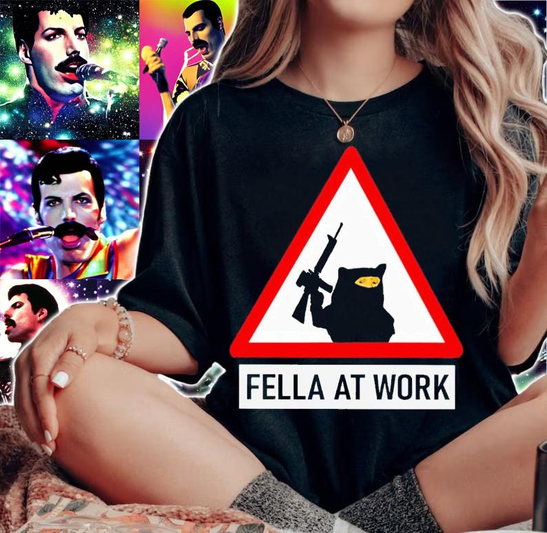 North Atlantic Fella Organization Fella at work shirt t-shirt woman shirt
