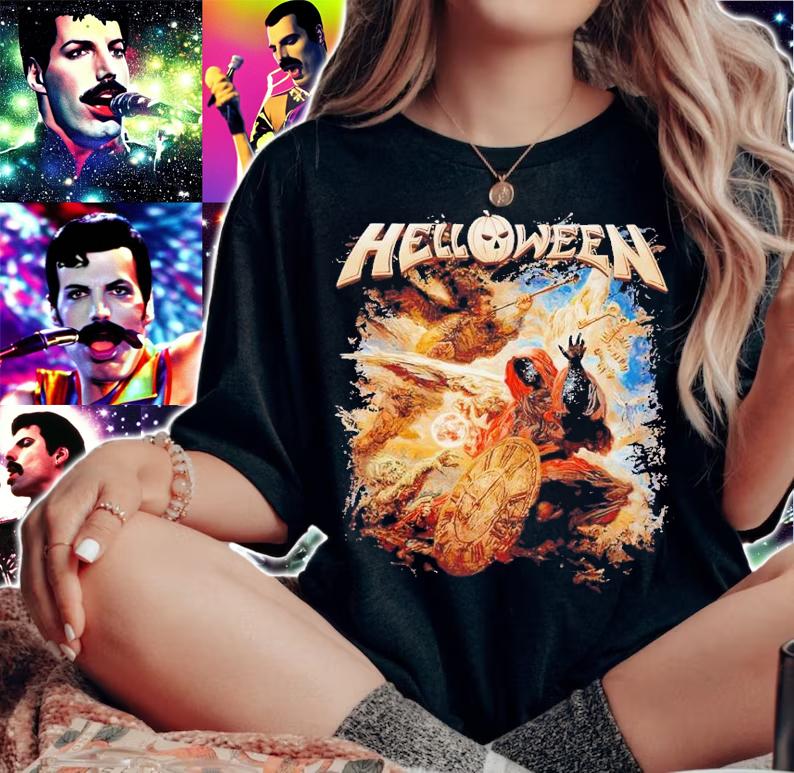 Helloween European Tour 22 23 shirt t-shirt woman shirt