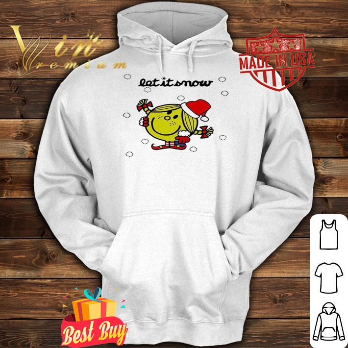 Little Miss Let It Snow Christmas Shirt t-shirt
