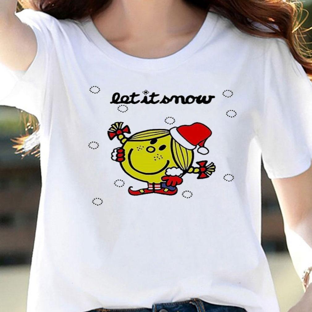 Little Miss Let It Snow Christmas Shirt t-shirt