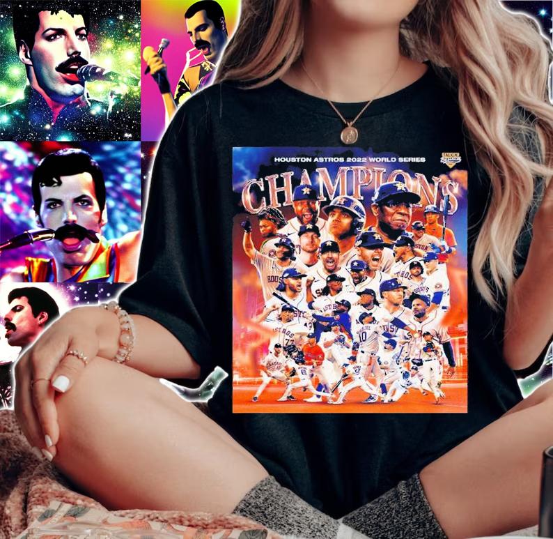 MLB 2022 Champions Houston Astros World Series 2022 Vintage Shirt t-shirt woman shirt