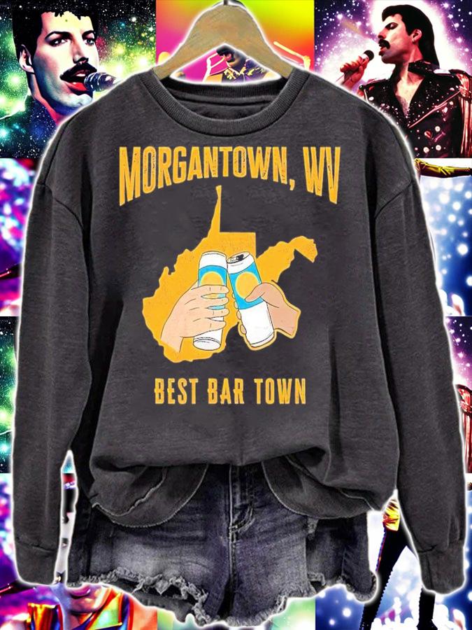 Morgantown WV best bar town shirt t-shirt