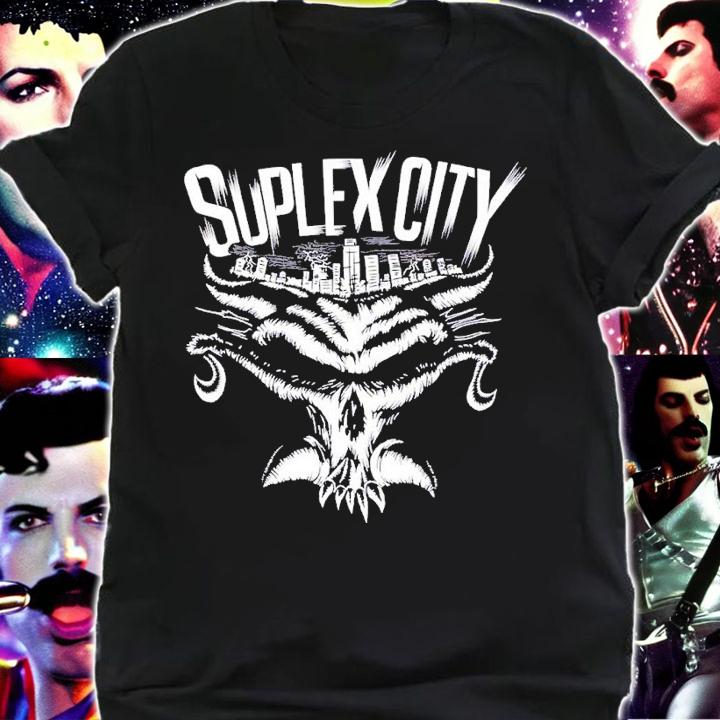 Brock Lesnar Suplex City Skyline shirt t-shirt