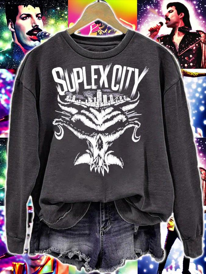Brock Lesnar Suplex City Skyline shirt t-shirt