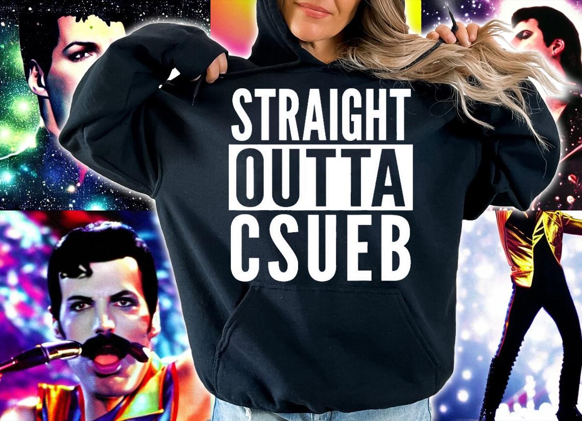 CSUEB Straight Outta College University Alumni T-Shirt t-shirt