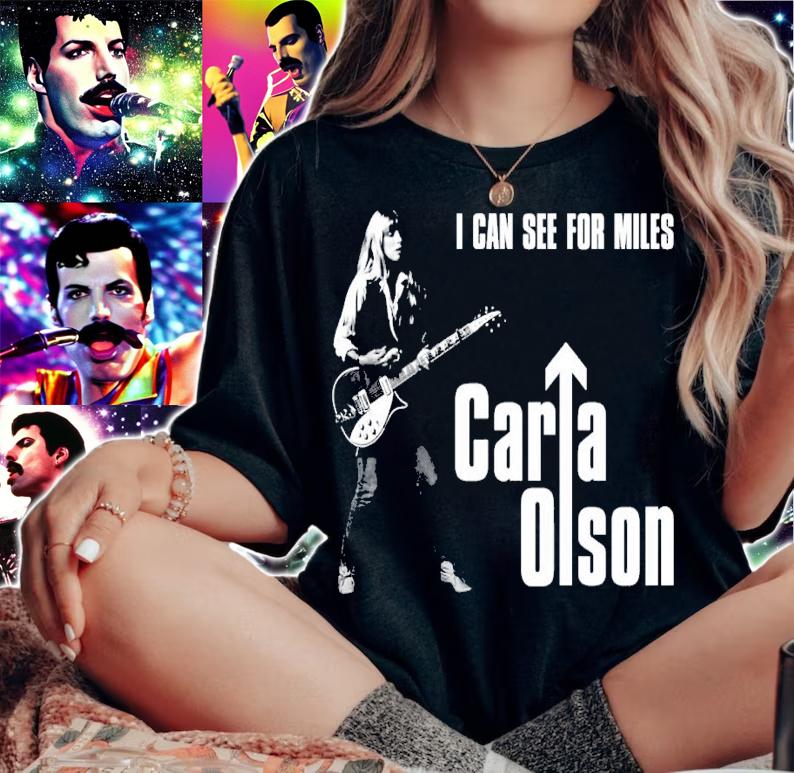 I can see for miles Carla Olson shirt t-shirt