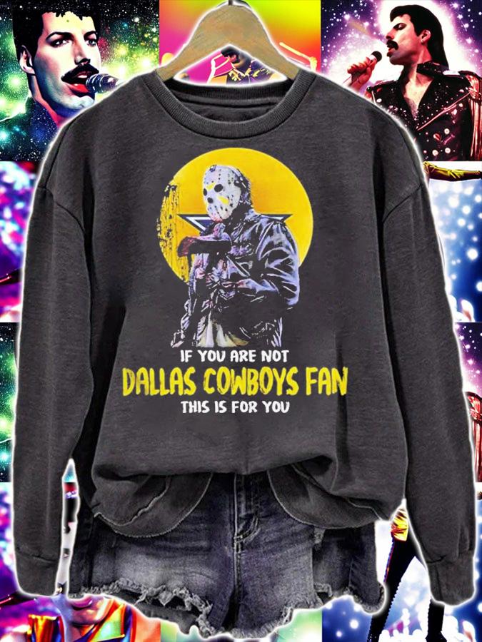 Jason Voorhees If You Are Not Dallas Cowboys Halloween Shirt t-shirt